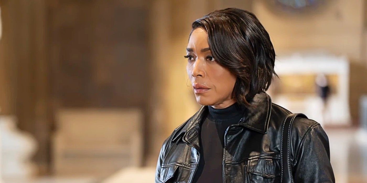 Angela Bassett as Athena Grant in 9-1-1 Season 8 "The Last Alarm"