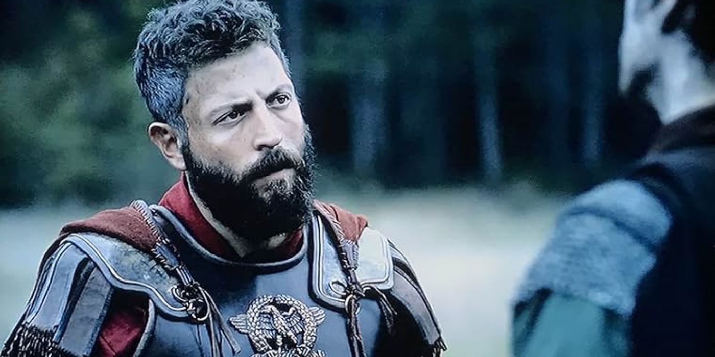 A roman general in barbarians rising