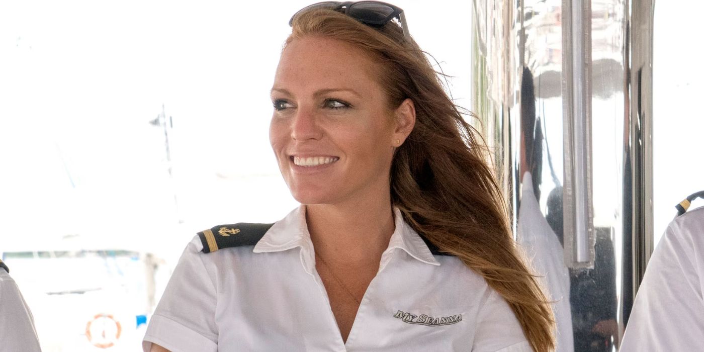 Rhylee Gerber in her whites on 'Below Deck.'