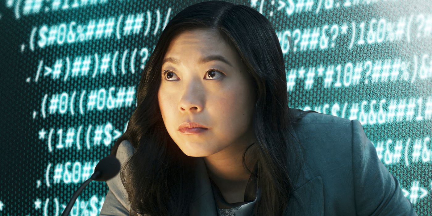 "Everything Has a Purpose": 'Black Mirror's Awkwafina Talks "Hotel Reverie" and Sparring With 'Succession's Harriet Walter