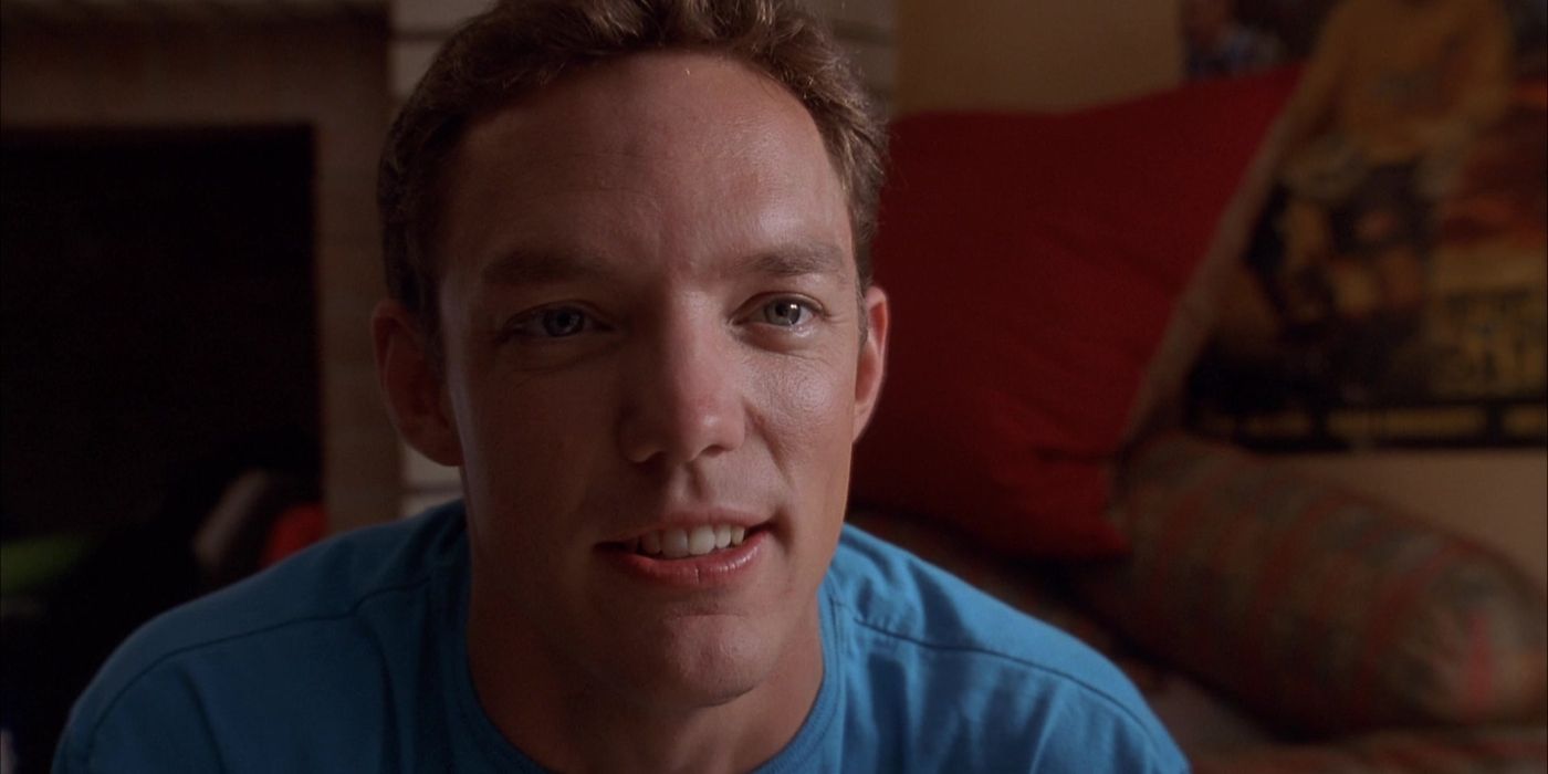 Matthew Lillard up close as Brock in She&rsquo;s All That
