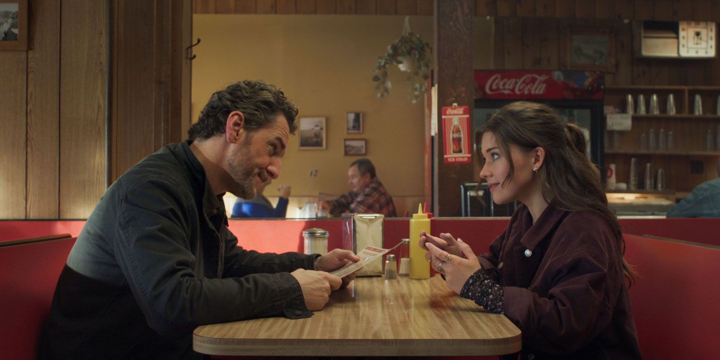Aaron Abrams and Katie Douglas in Clown in a Cornfield