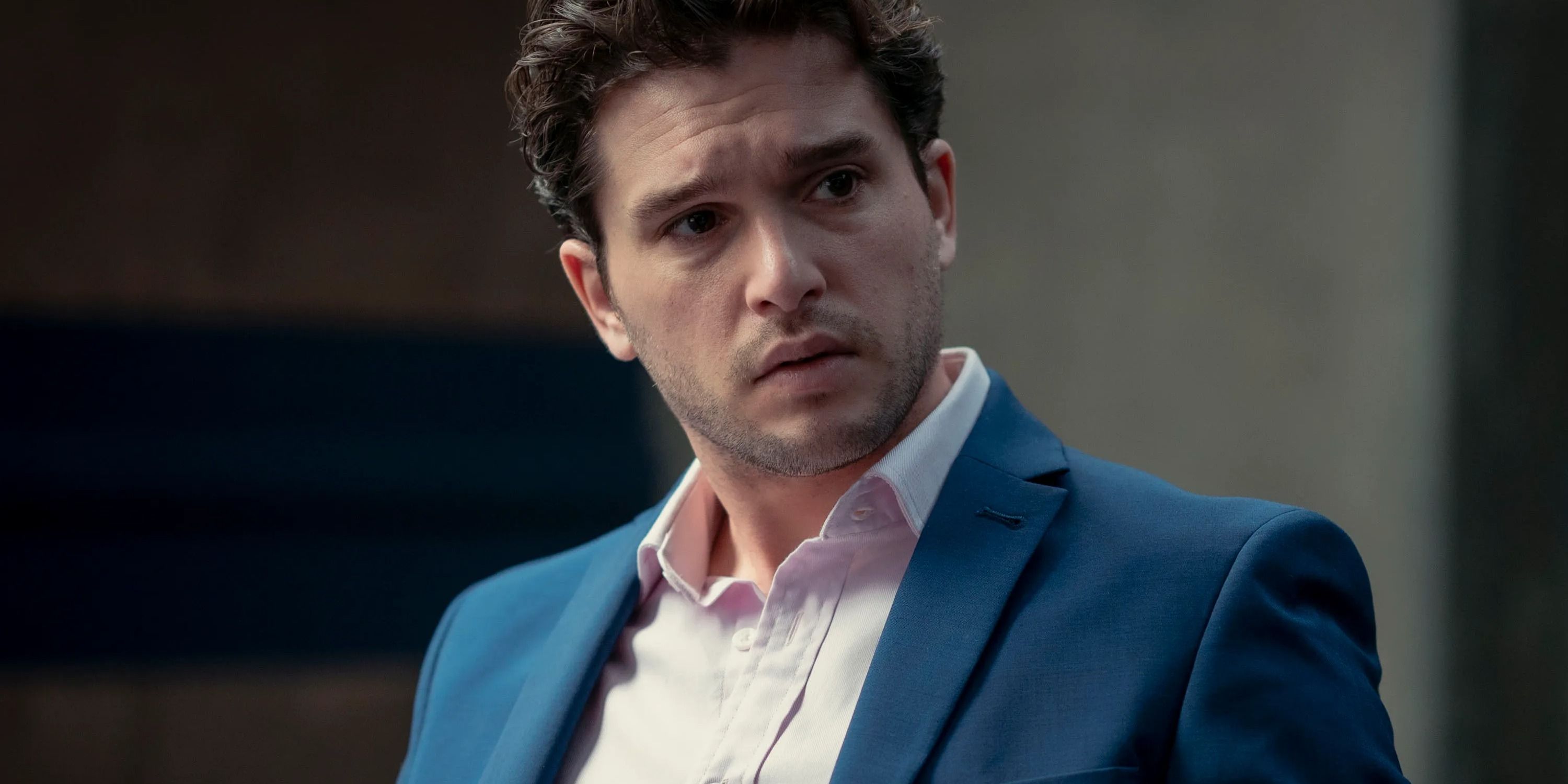 Kit Harington is in Criminal UK and being interrogated by the police.