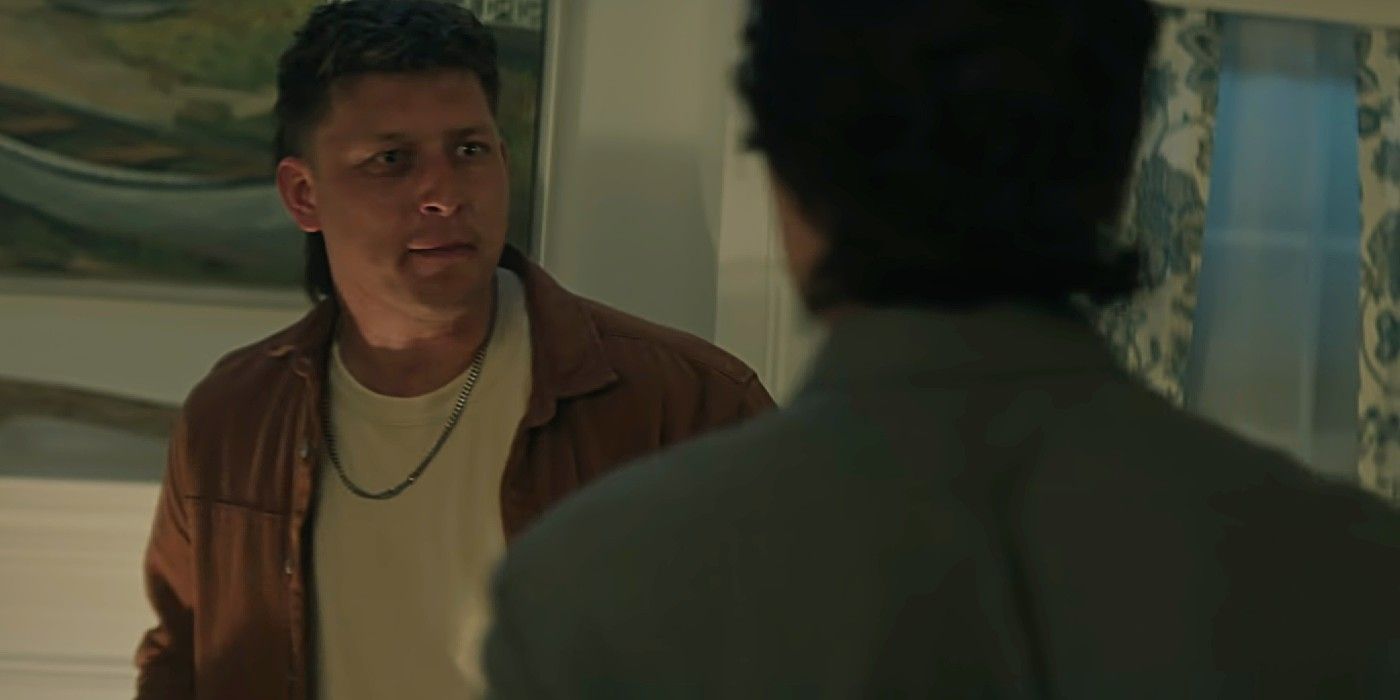 Clayton talking to Joe Goldberg in You Season 5