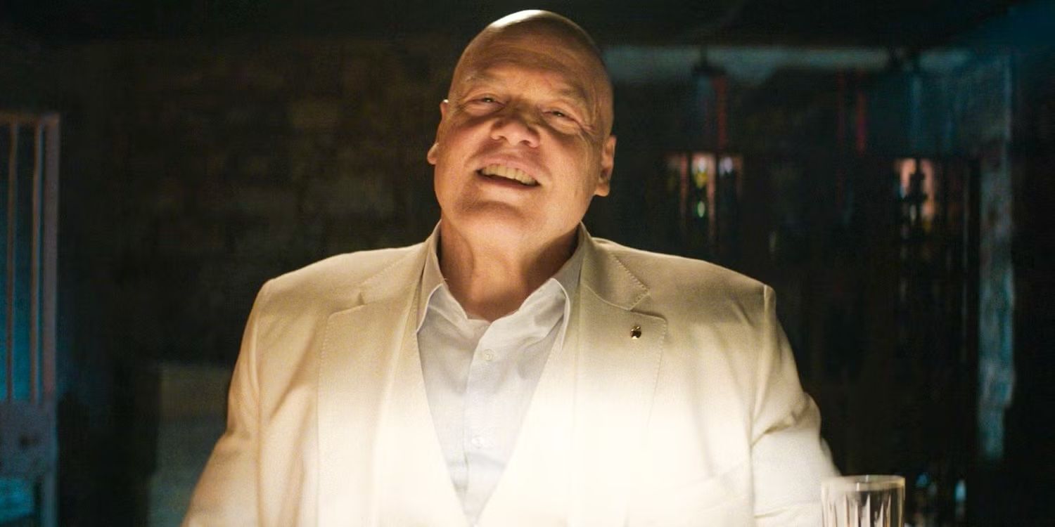 Wilson Fisk in his White Suit in Daredevil: Born Again.