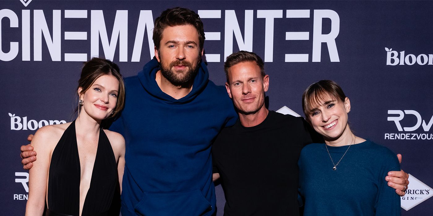 The cast of Drop at SXSW 2025