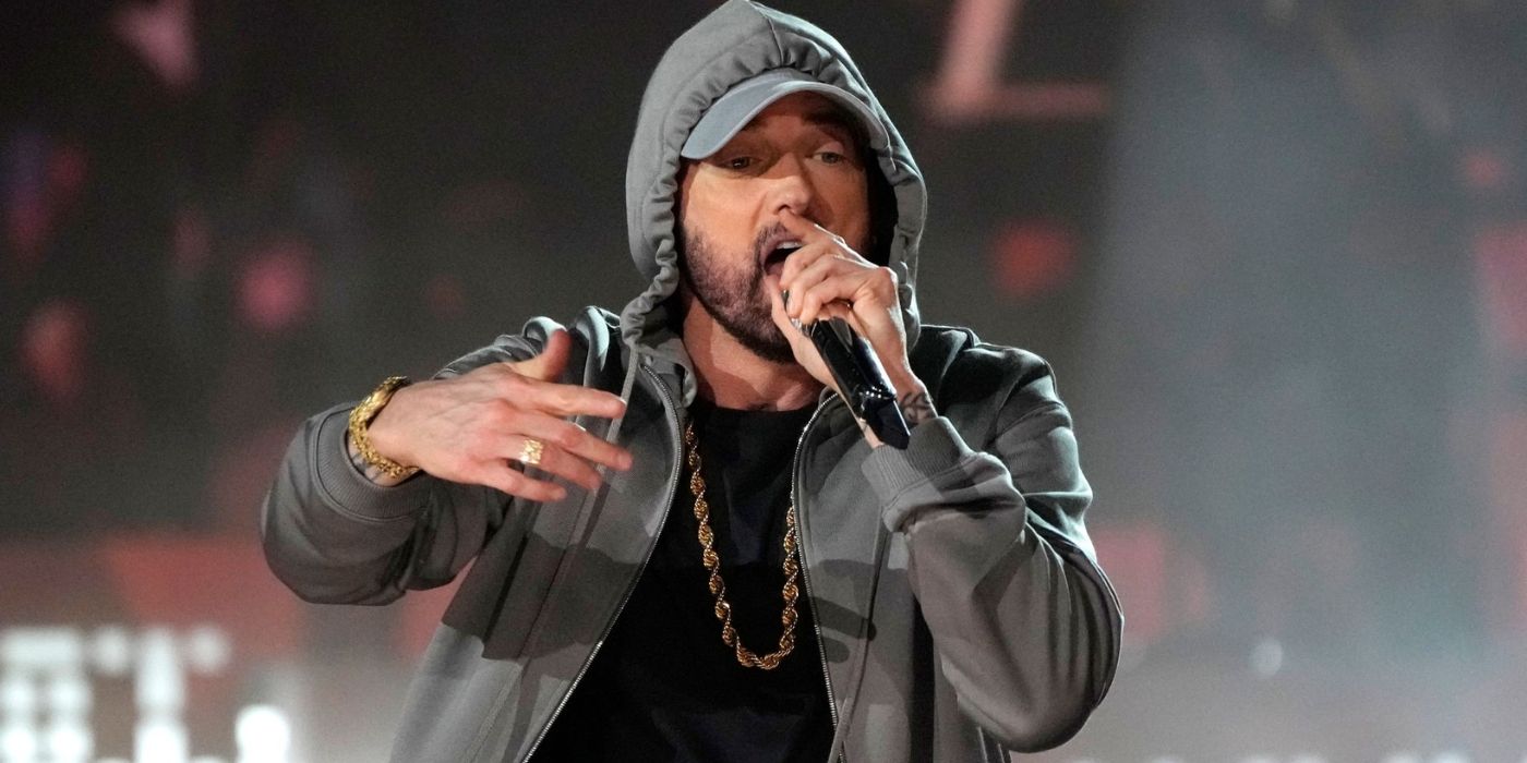 Eminem in concert.