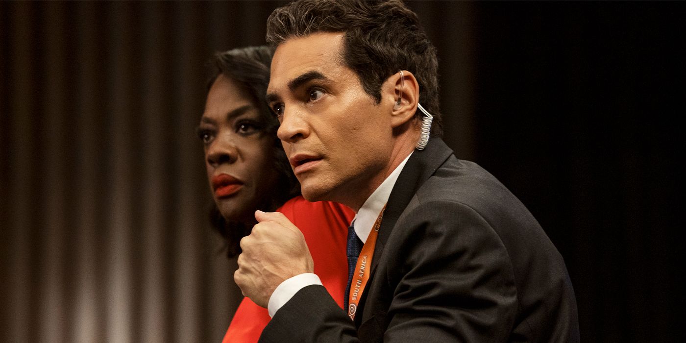 Ramon Rodriguez and Viola Davis in G20
