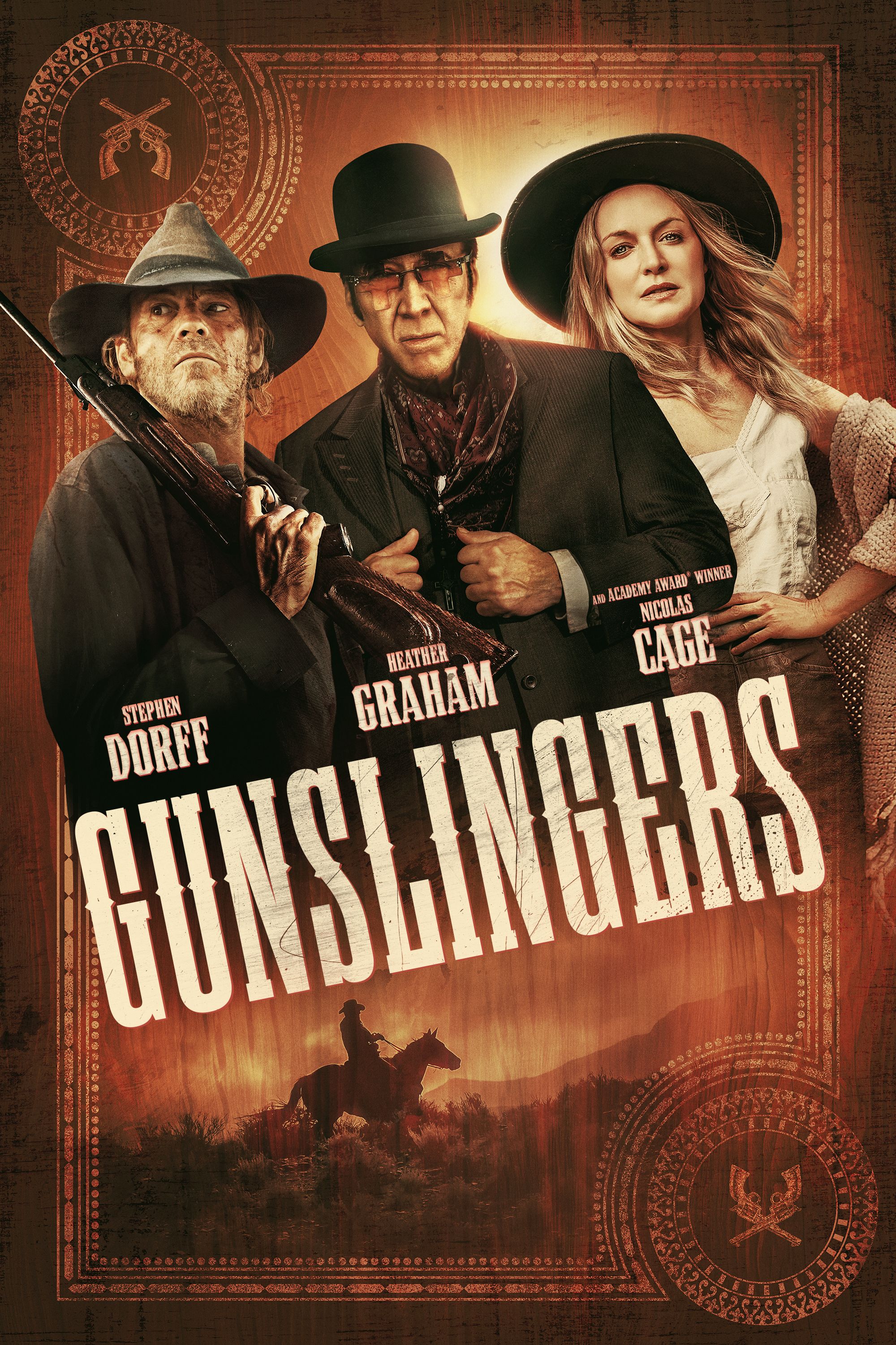 The poster for Gunslingers