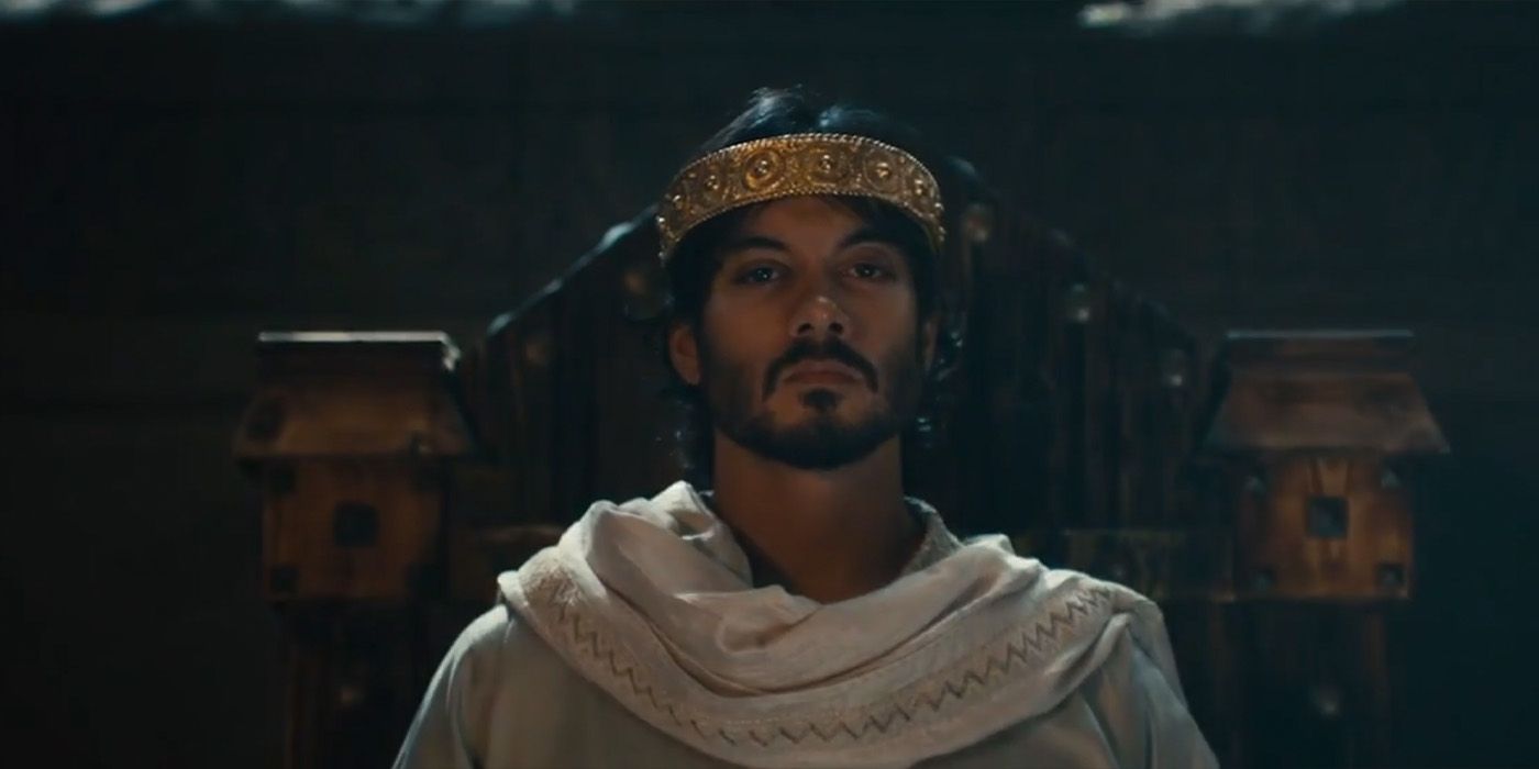 Eshbaal (Sam Otto) crowned king in the House of David finale.