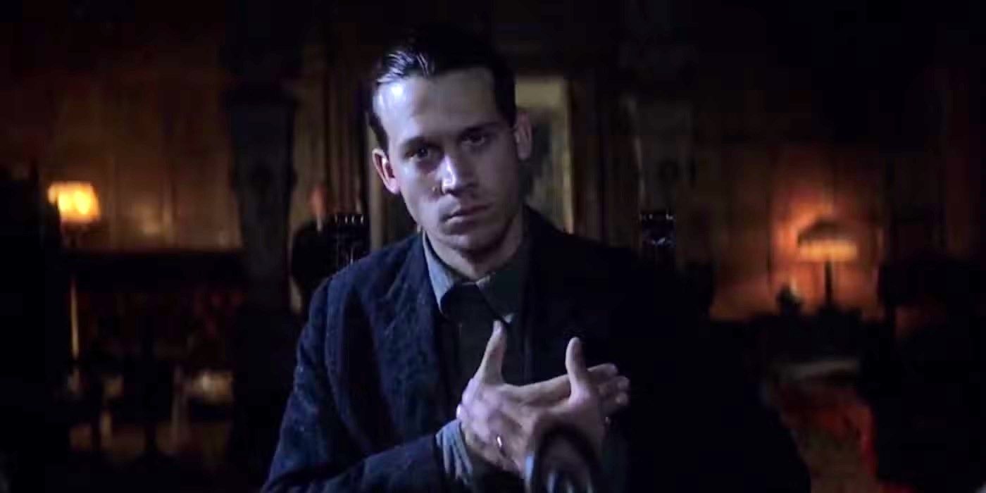 HW signs that he loves his father in a lowly lit room in There Will Be Blood.