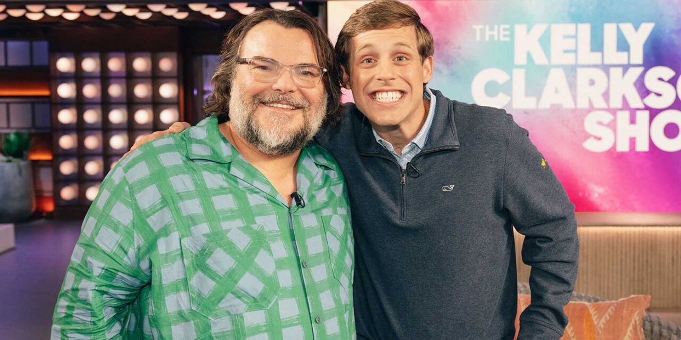 Jack Black and Tanner Smith on The Kelly Clarkson Show.