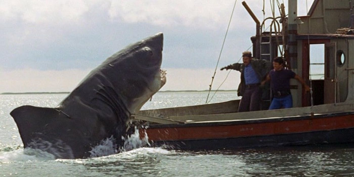Roy Scheider and Robert Shaw in Jaws