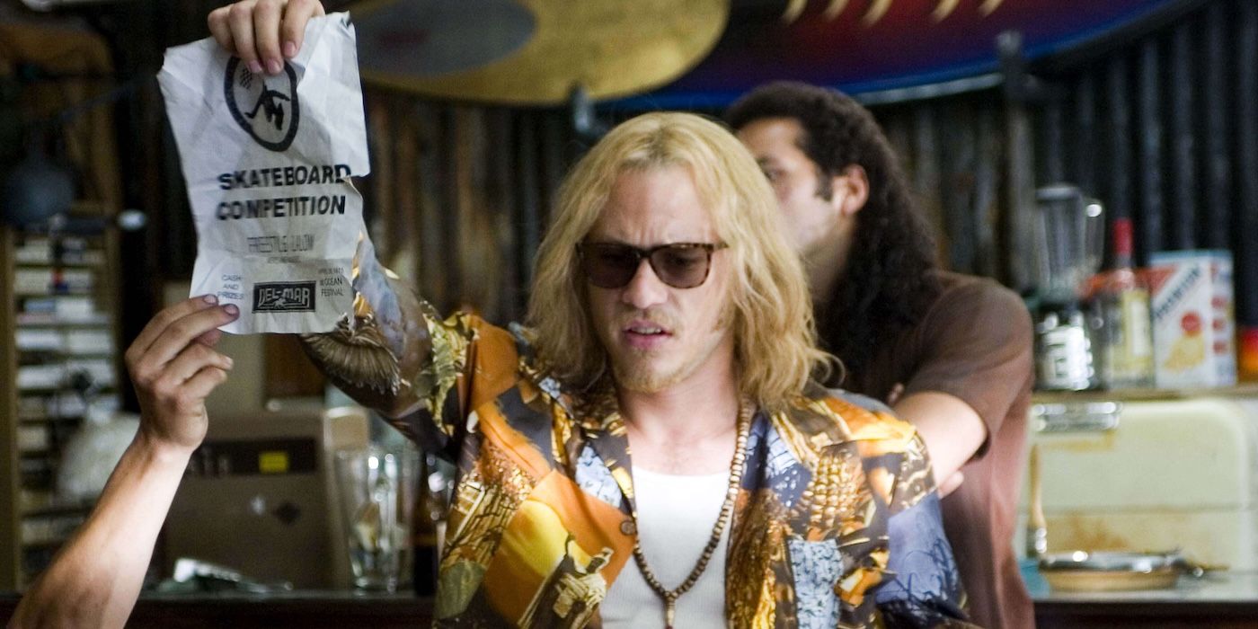 Heath Ledger in Lords of Dogtown