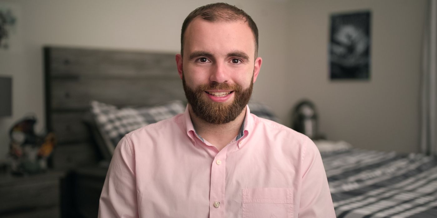 Connor's headshot for Season  3 of 'Love on the Spectrum.'