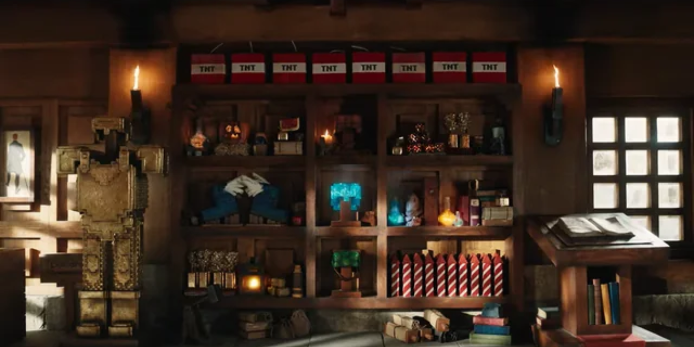 Steve&rsquo;s stash on items from A Minecraft Movie.