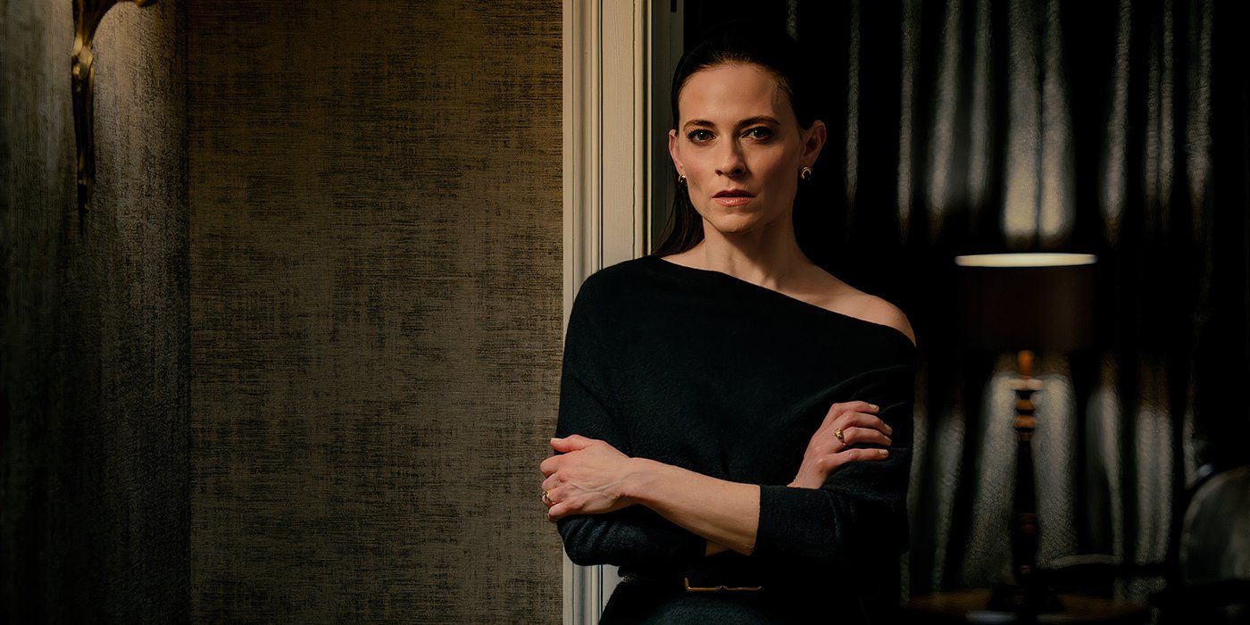 Lara Pulver as Bella Harrigan in 'MobLand.'