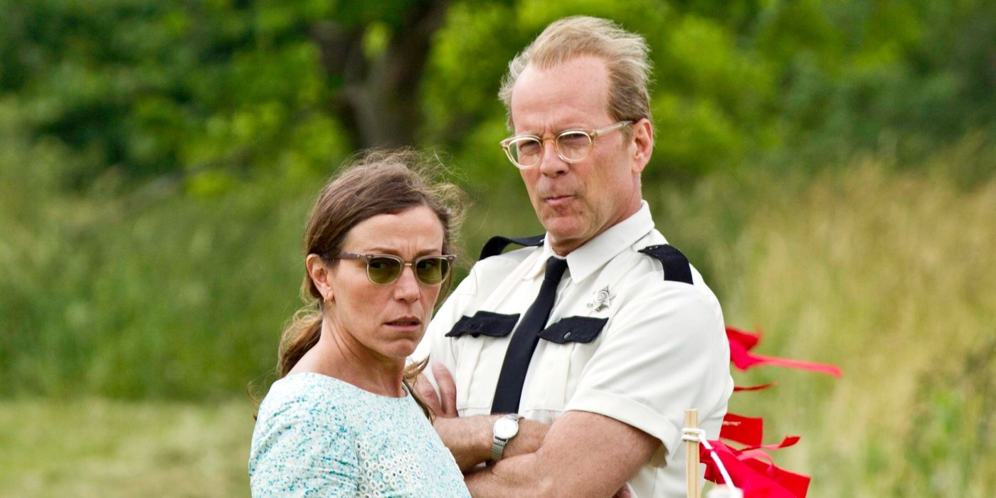 Frances McDormand e Bill Murry como os bispos no 'Reino da Moonrise'