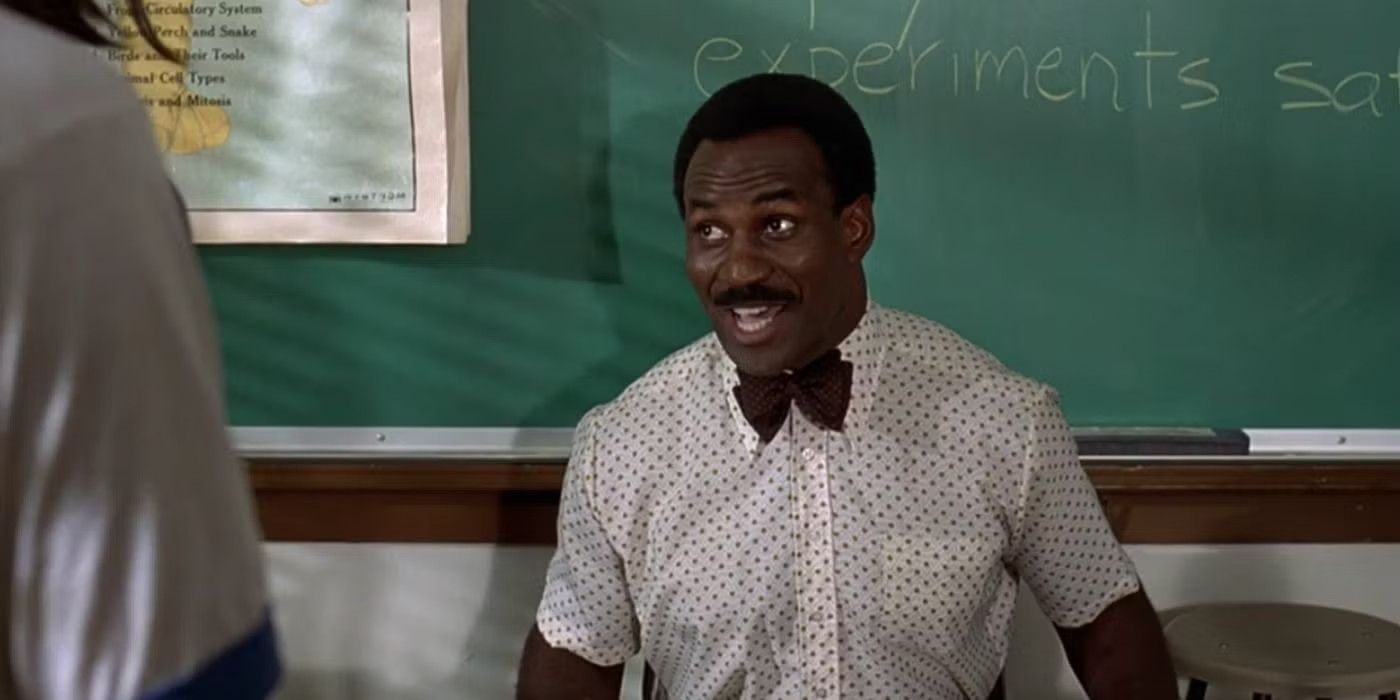 Mr. Payne talks to his student in Dazed and Confused.