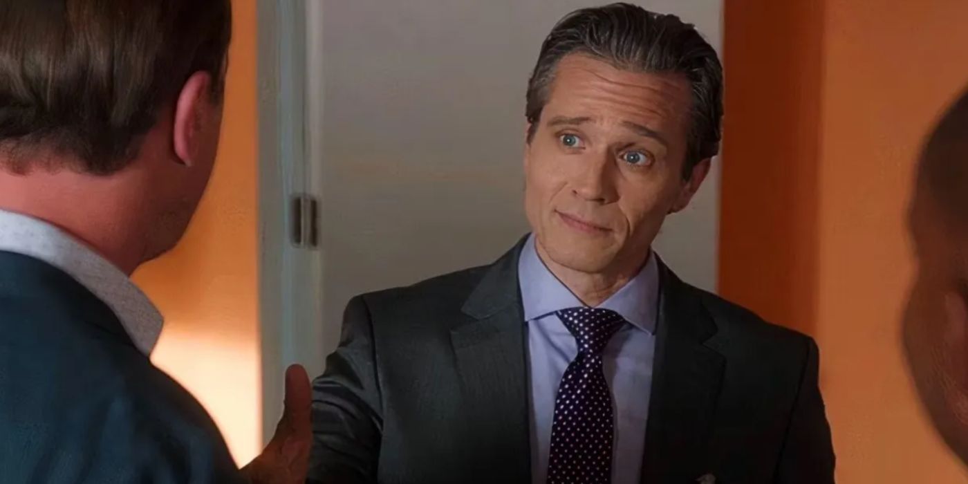 Seamus Dever as LaRoche shaking someone's hand in NCIS Season 22.