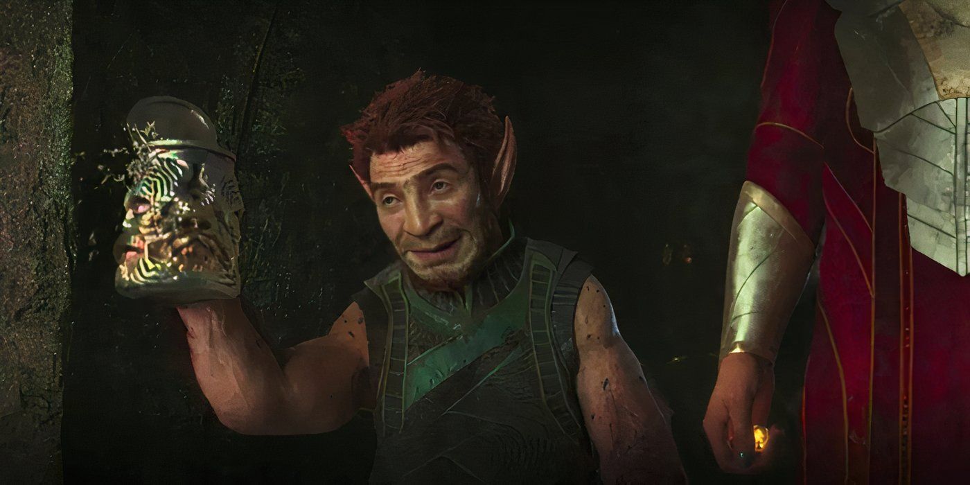Pip the Troll raising a cup of ale in Eternals.