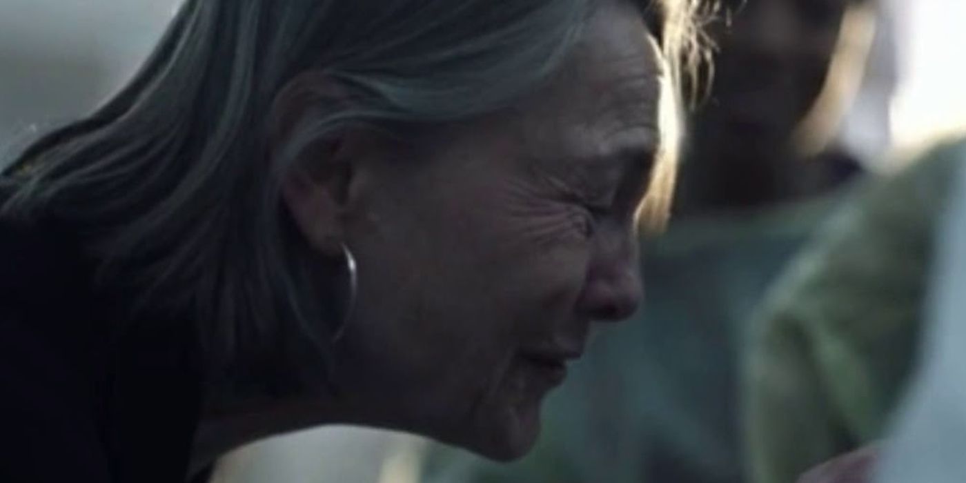 Cherry Jones as Holly Maddox in The Handmaid's Tale.