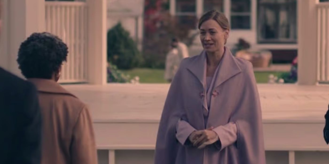 Yvonne Strahovski as Serena Joy in The Handmaid's Tale Season 6