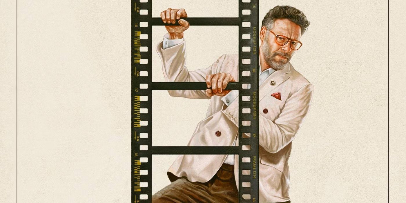 Seth Rogen as Matt Remick on the poster for The Studio.