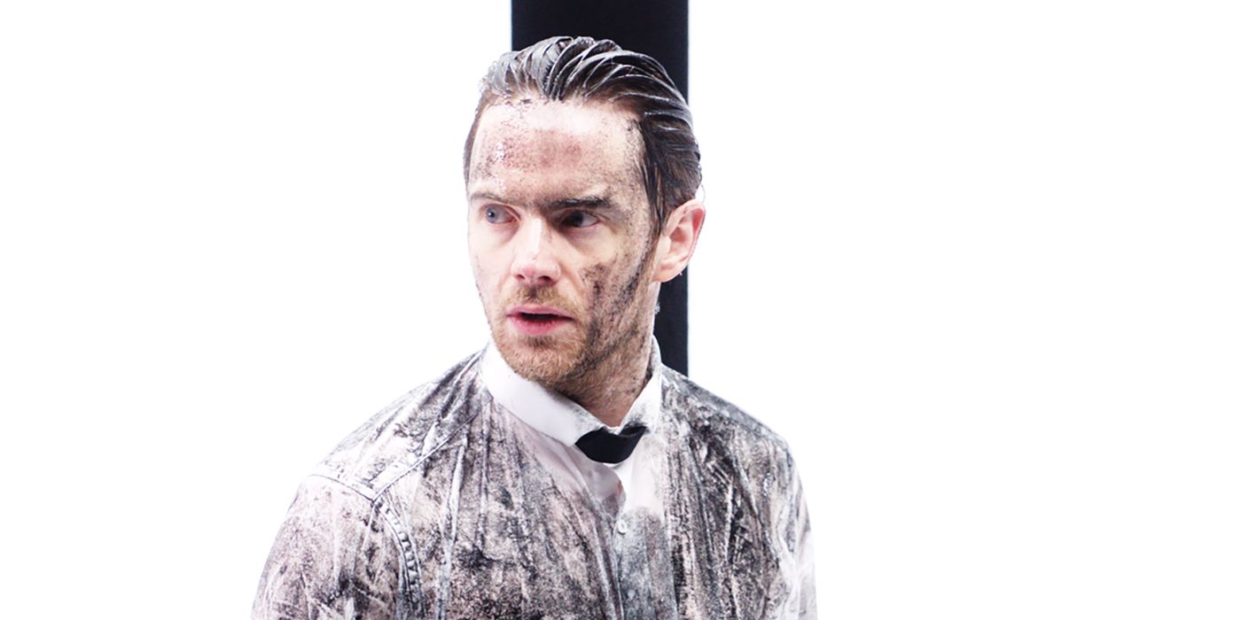 Mark O&rsquo;Brien as Mason in front of a white background in Shadow of God.