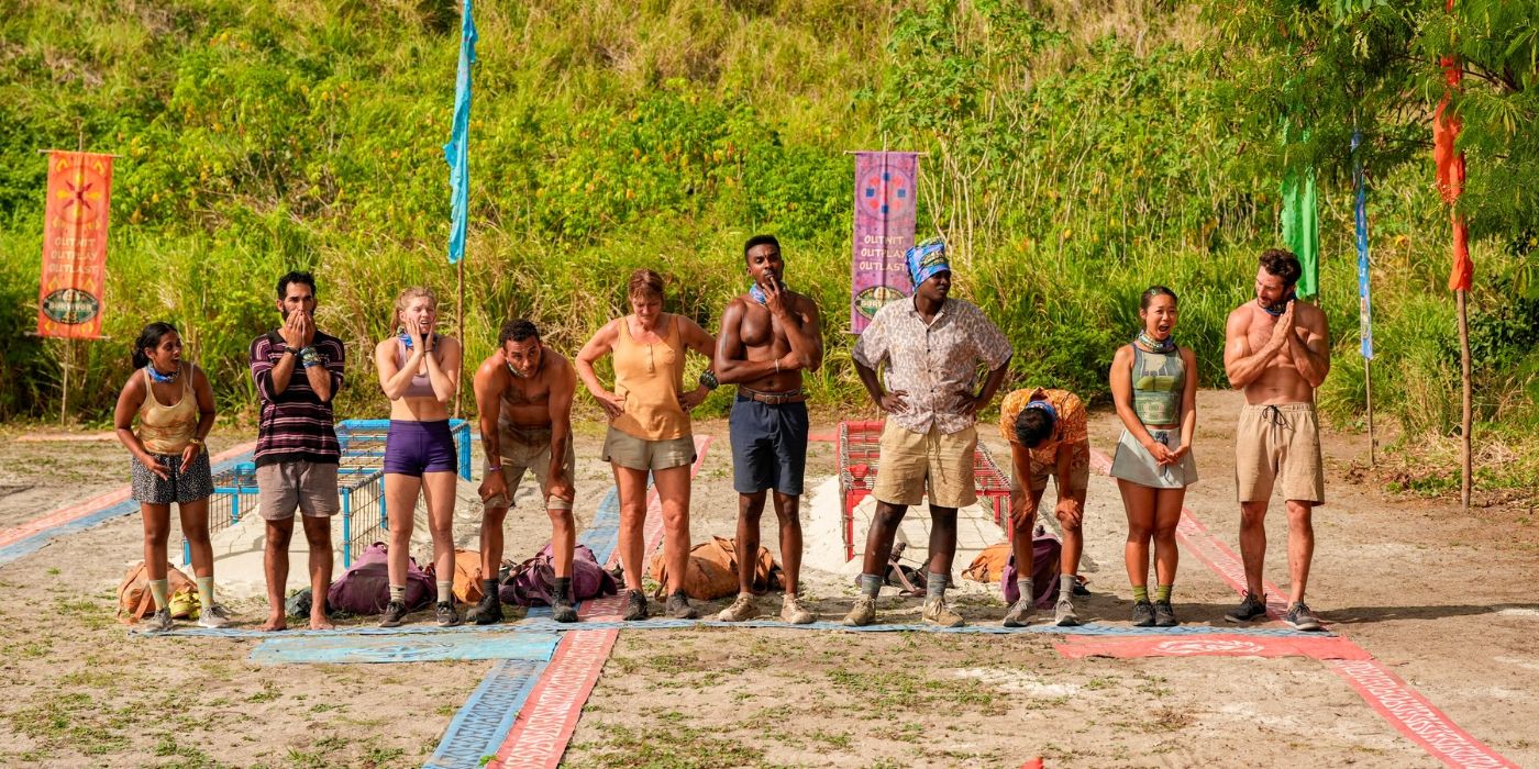 The final 10 castaways of &lsquo;Survivor 48&rsquo; await the Immunity Challenge.