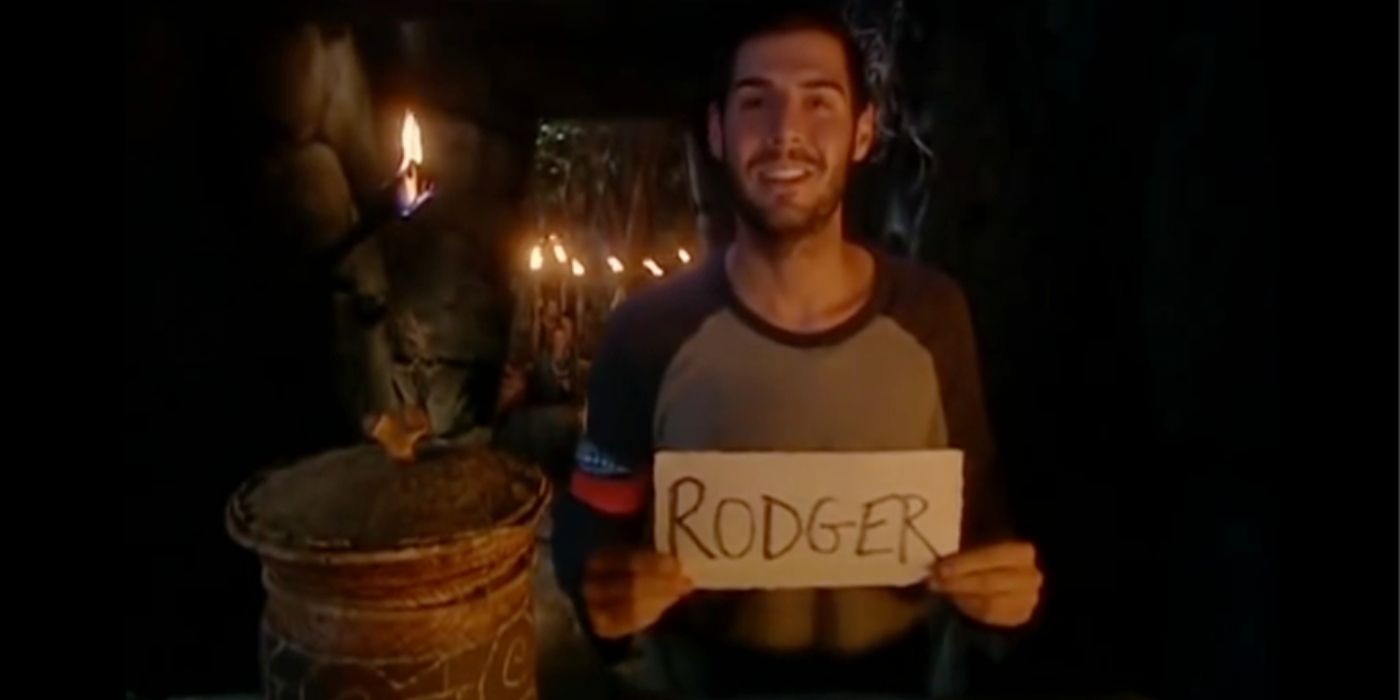Rob Cesternino votes out Rodger on 'Survivor: The Amazon.'