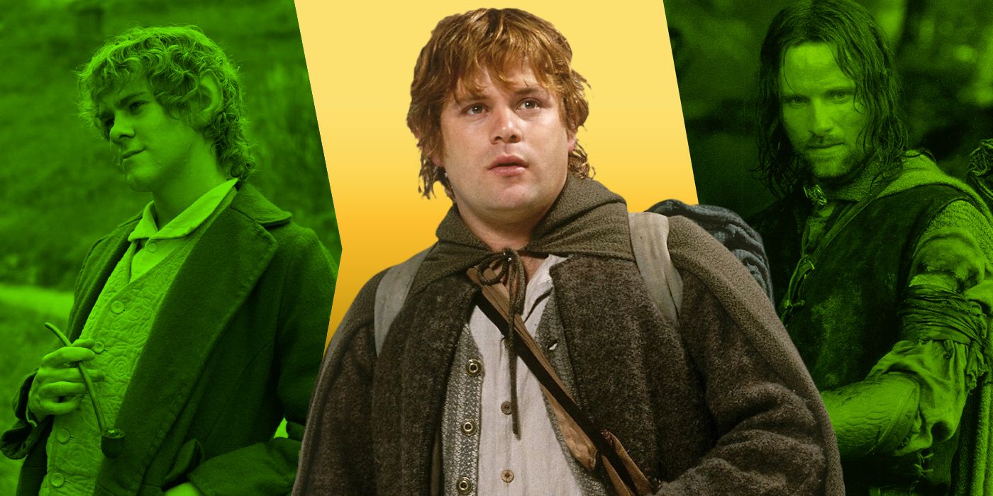 Custom image showing Merry, Sam, and Aragorn from Lord of the Rings