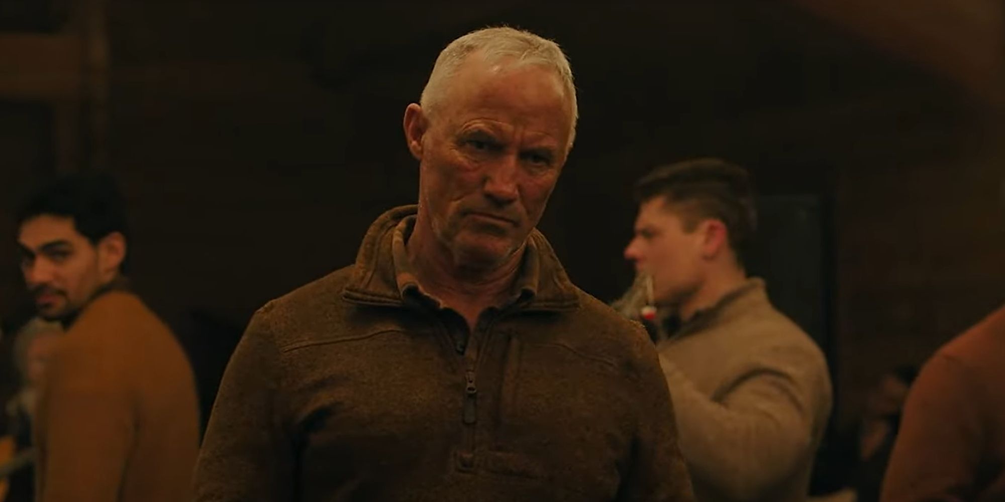 Seth (Robert John Burke) at the dance in The Last of Us Season 2 Episode 1
