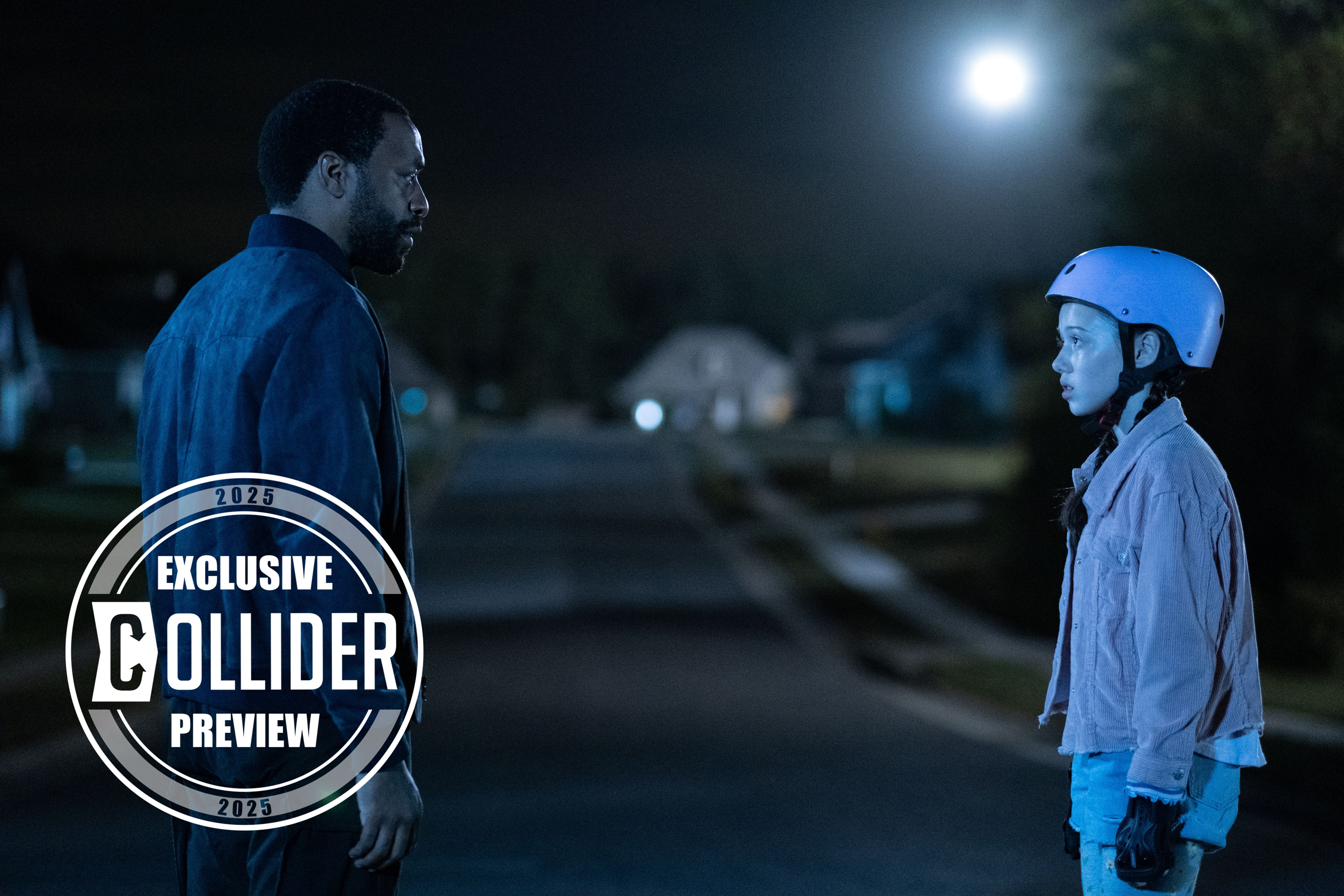 Chiwetel Ejiofor and Violet McGraw in THE-LIFE-OF-CHUCK_exclusive