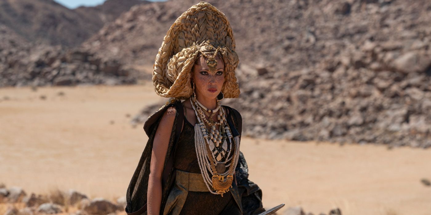 Natasha Culzac as Sevanna in The Wheel of Time Season 3