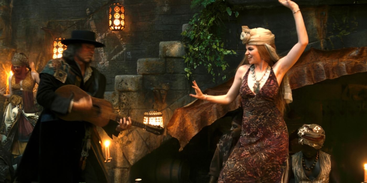 Alexandre Willaume and Ceara Coveney in The Wheel of Time Season 3 Episode 6