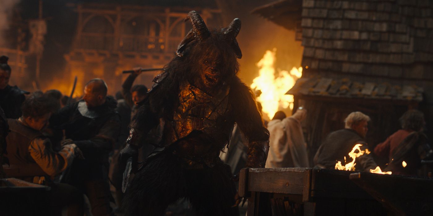 A trolloc in The Wheel of Time Season 3 Episode 7
