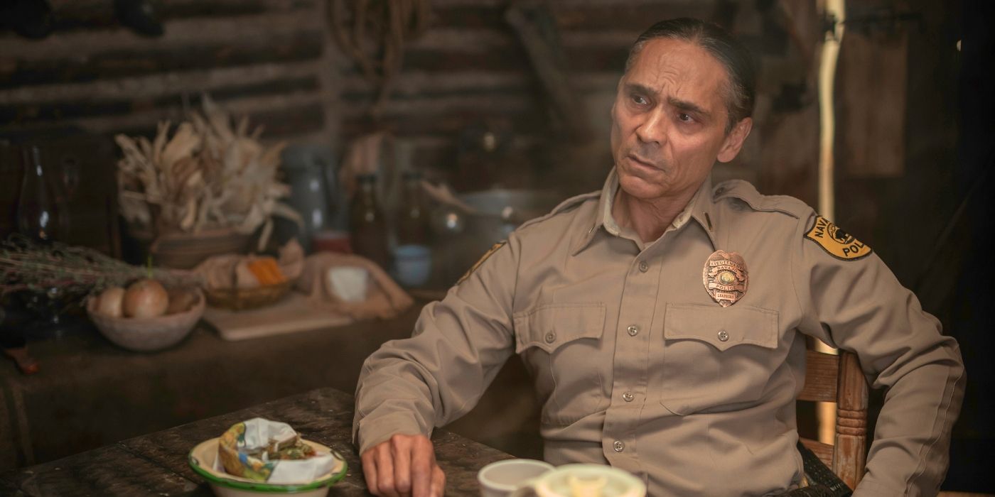 Zahn McClarnon in Dark Winds Season 3, Episode 5
