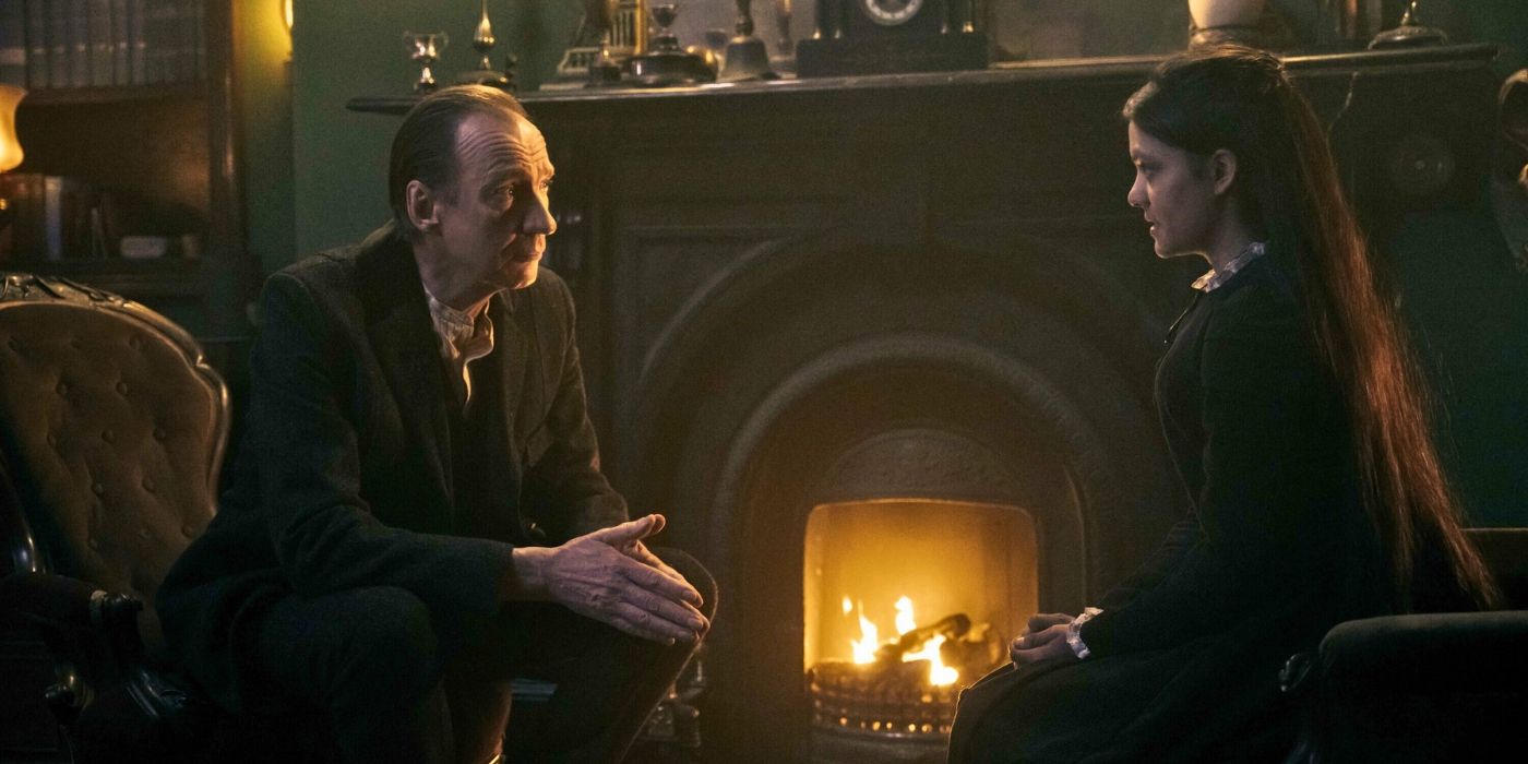 David Thewlis and Blu Hunt in Sherlock &amp; Daughter