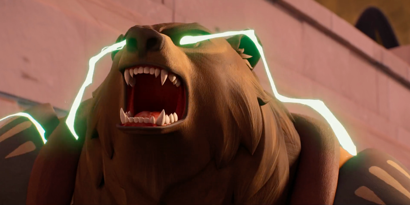 Duke Bergan in his werebear form