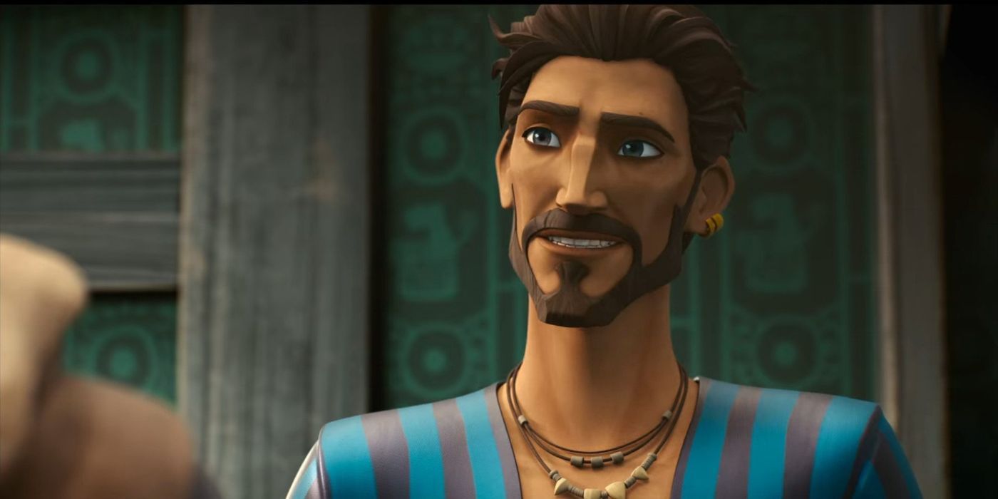 Count Vega smiling like the dashing rogue he is