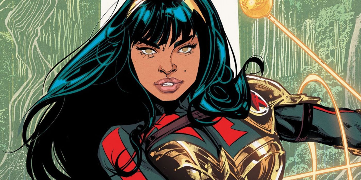 Wonder Girl aka Yara Flor with her lasso