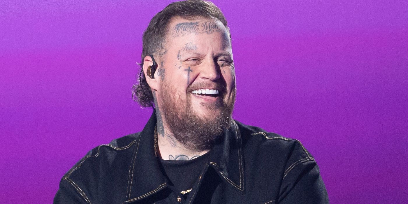 Jelly Roll smiles during the finale of 'American Idol' Season 23.
