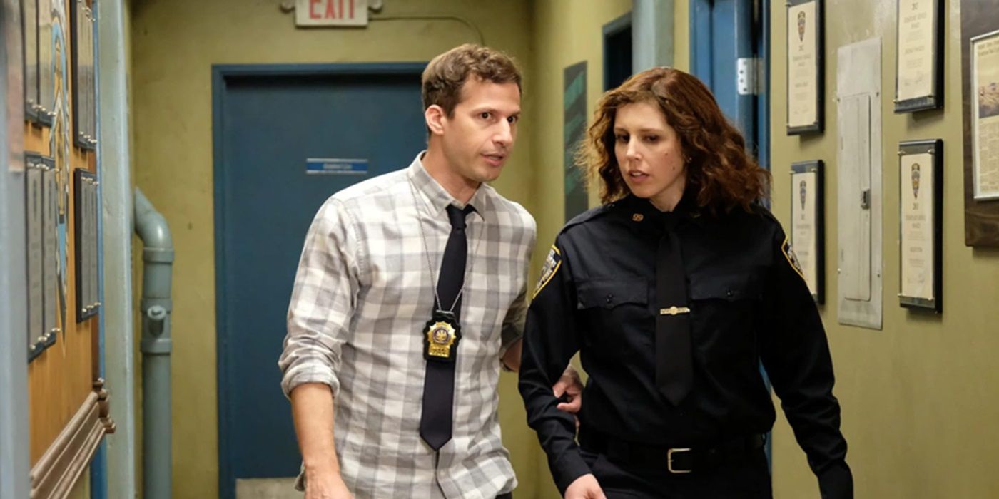 Andy Samberg e Vanessa Bayer aparecem no episódio de *Brooklyn Nine-Nine * "Debbie."