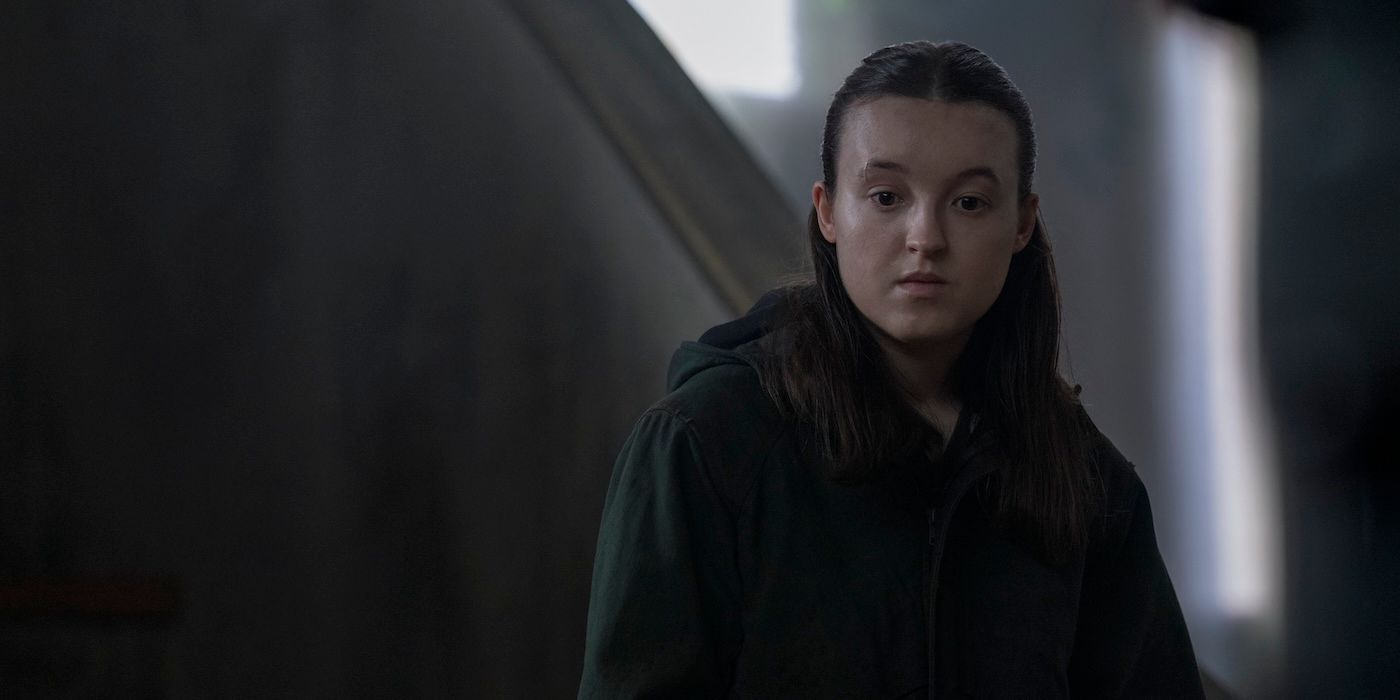 Bella Ramsey as Ellie in The Last of Us Season 2 Episode 7