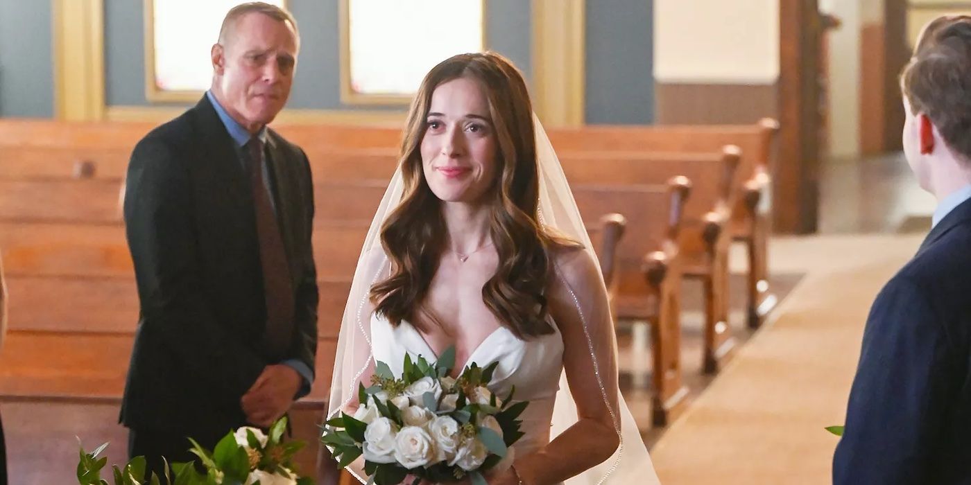 Burgess (Marina Squerciati) walks down the aisle in Chicago P.D.'s "Vows."