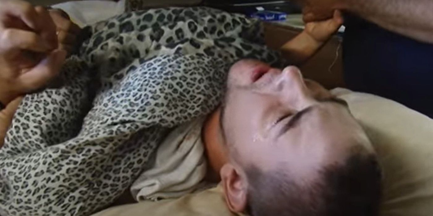 Chris Scambler on 'Deadliest Catch' during the medevac situation