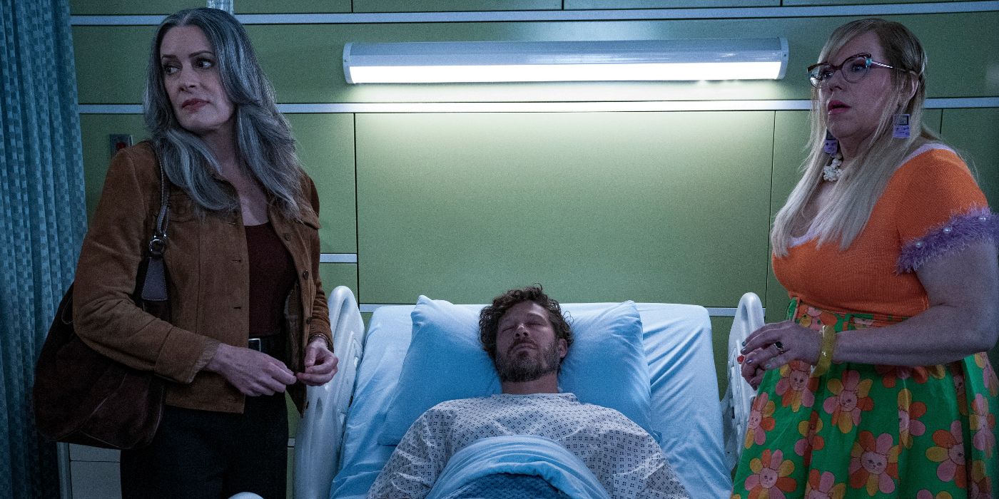Paget Brewster, Zach Gilford, and Kirsten Vangsness in Criminal Minds: Evolution Season 3 Episode 1