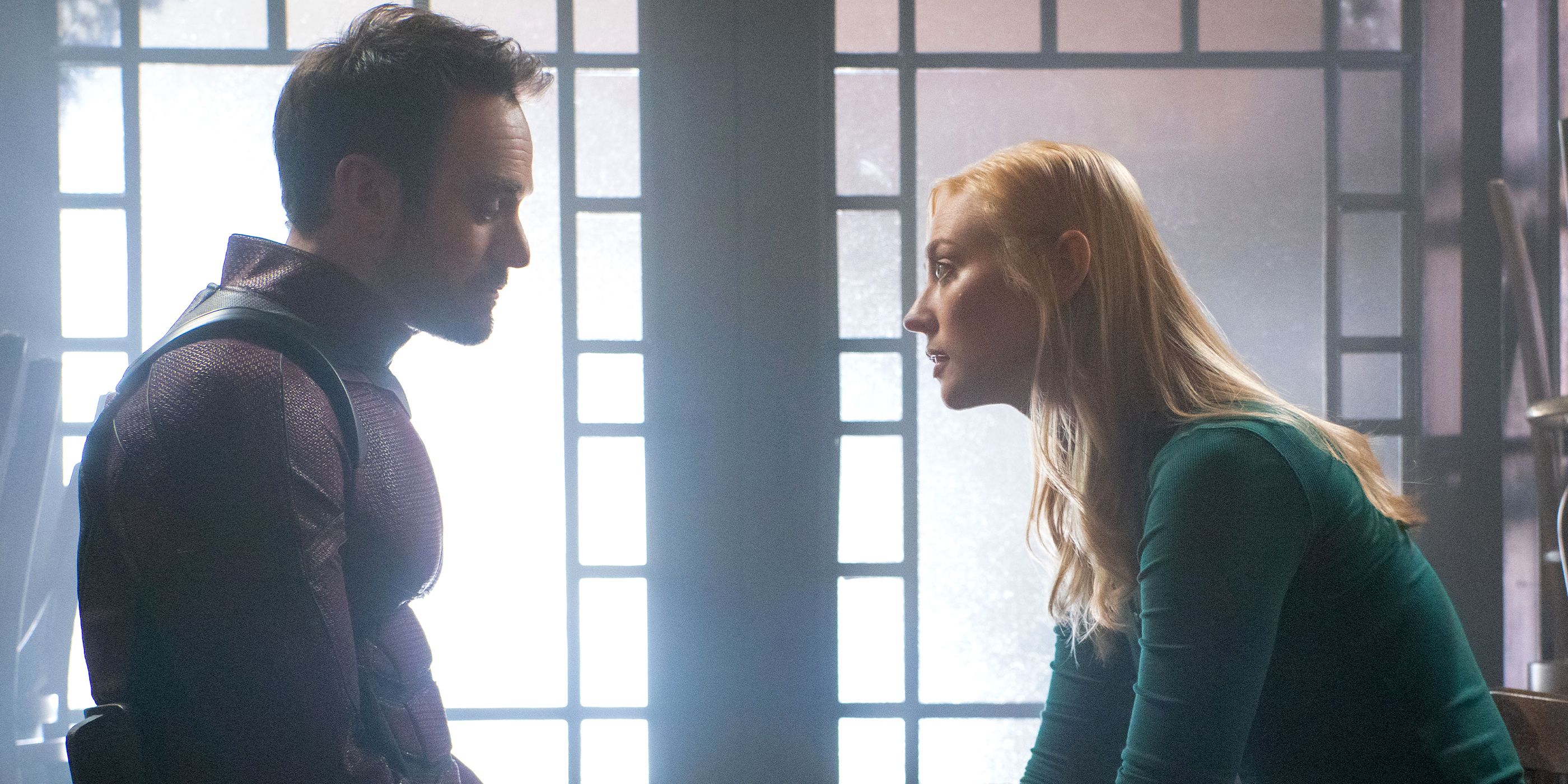 Charlie Cox and Deborah Ann Woll in 'Daredevil.'