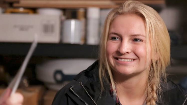 Mandy Hansen on 'Deadliest Catch: The Viking Returns.'